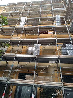 Progetto e direzione lavori prospetti edificio storico — fotografia 1